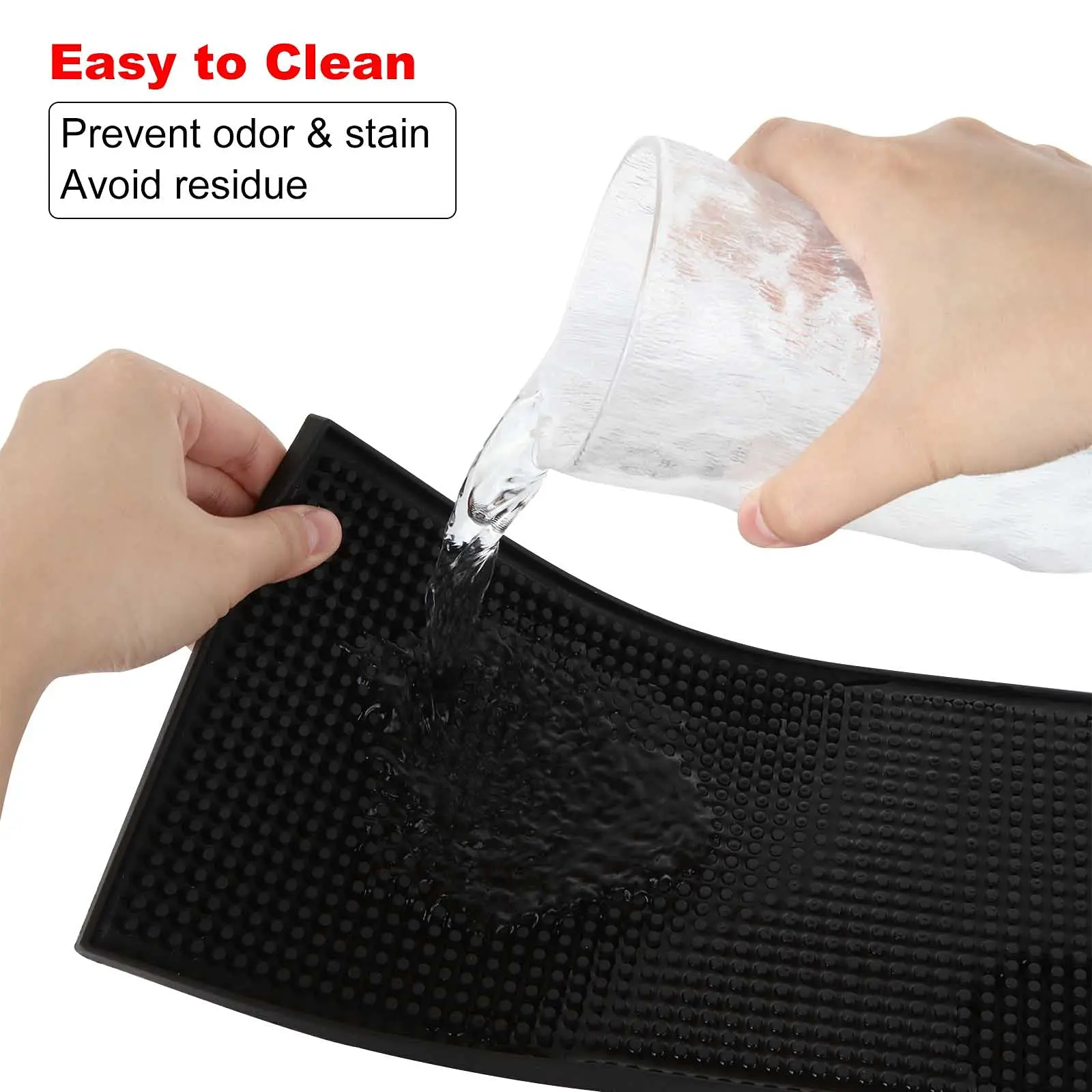 Wholesale Bar Kitchen Accessories Non Slip Rubber TPR PVC Bar Service Mats For Custom Service