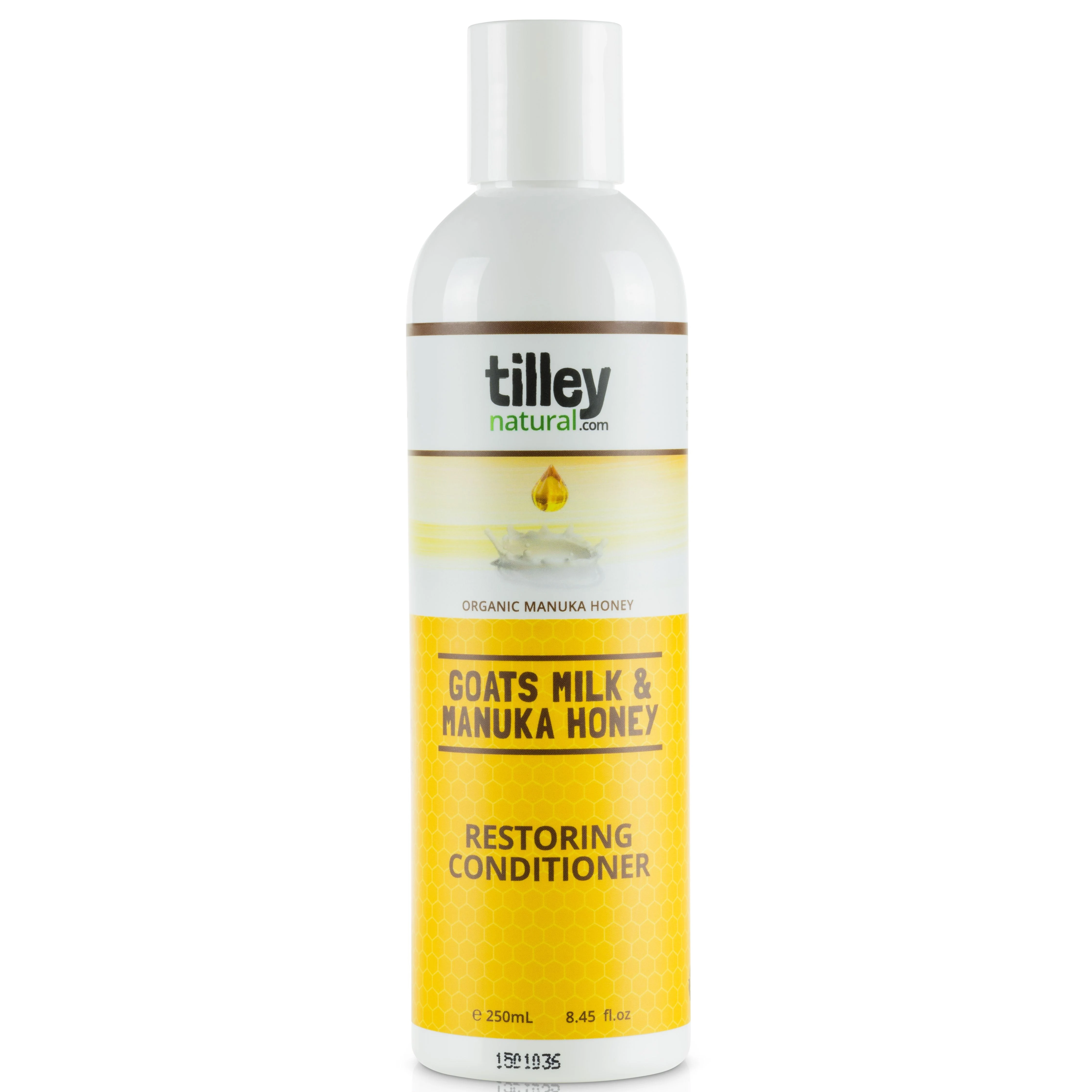 
TILLEY Natural - Restoring Conditioner 250ml - Goats Milk & Manuka Honey Range 