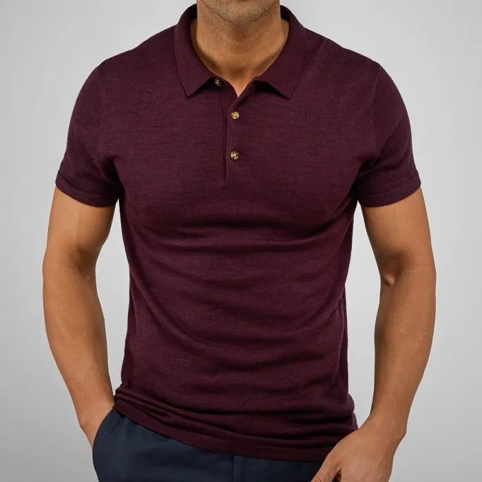 Wholesale Price Blank Cotton Polo T Shirts Custom Made Durable Stitching Collar Neck Slim Fit Summer Shirts Vintage Formal Shirt