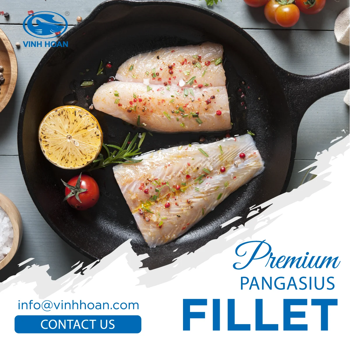Wholesale Fish fillet directly from manufacturer with Premium Frozen Pangasius/ swai/basa Fillets