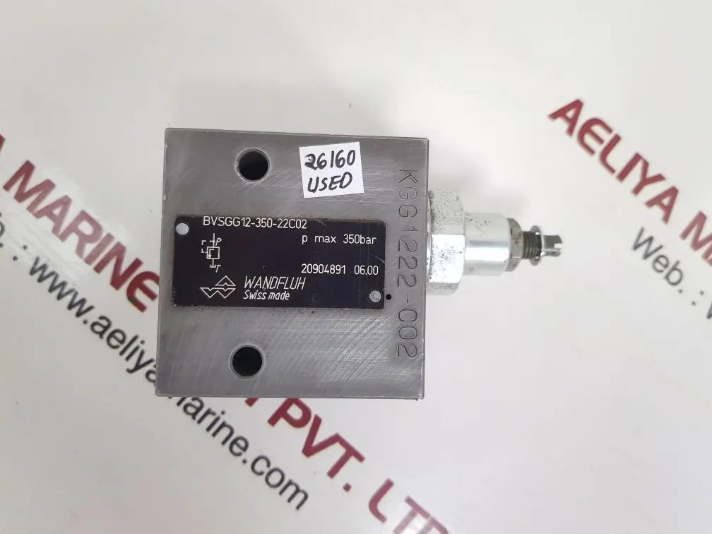 Kgg1222-c02 Pressure Relief Valve Bvsgg12-350-22c02