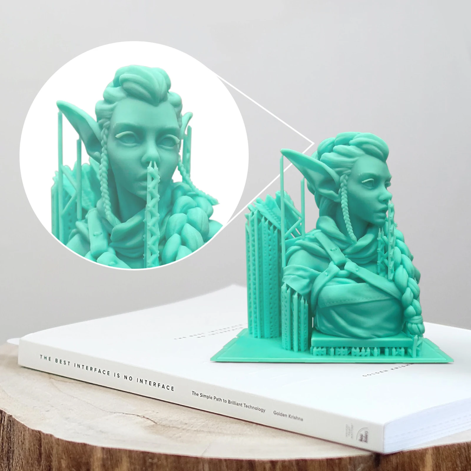 
Phrozen - 3D Printer Rapid Aqua Green Resin 