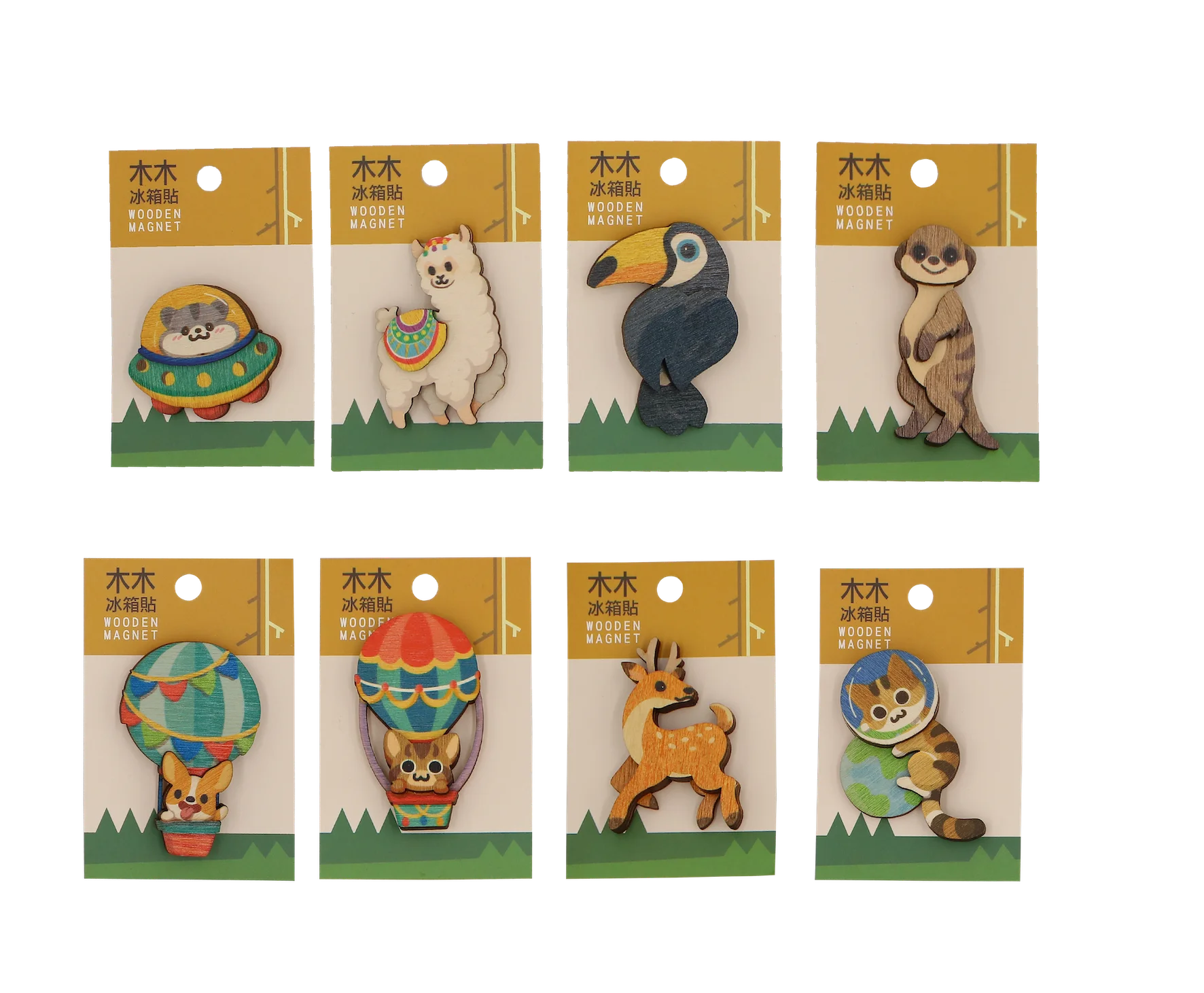 Милый хомяк на холодильник деревянные магниты для подарка день рождения сувениры