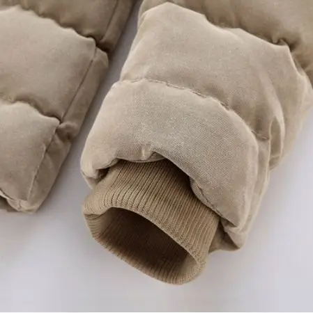 Men Hooded autumn winter jacket with High quality men thick down puff jacket with long sleeve for freezing winter