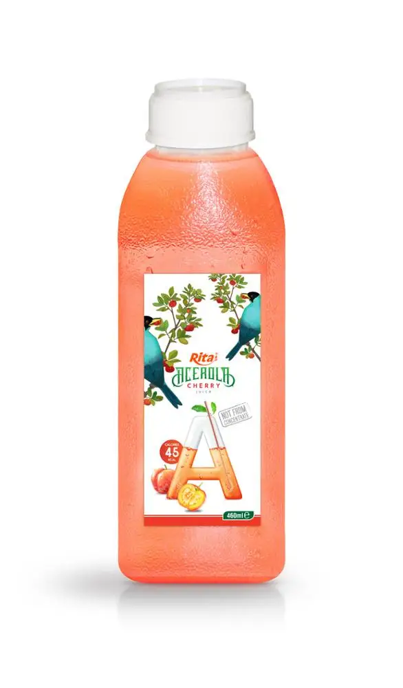 Wholesale 250ml Glass Bottle Sweet Cherry Juice Drink from Vietnam Supplier Natural Healthy Ingredients for Your Body