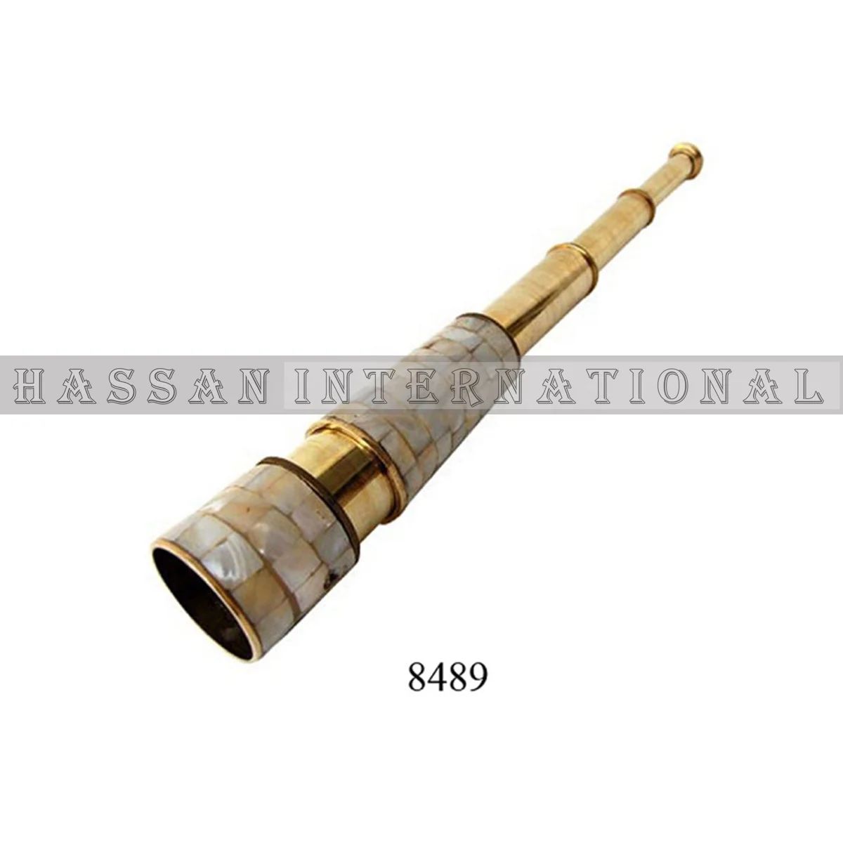 Best Selling Full Brass Nautical Telescope With Leather Box Premium Quality Product Vintage Nautical Telescope