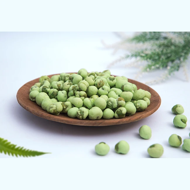 Cheap Price and Prompt shipment Salted Green Peas Wasabi Flavor At Factory Price From Vietnam Packing In Bulk or Retails