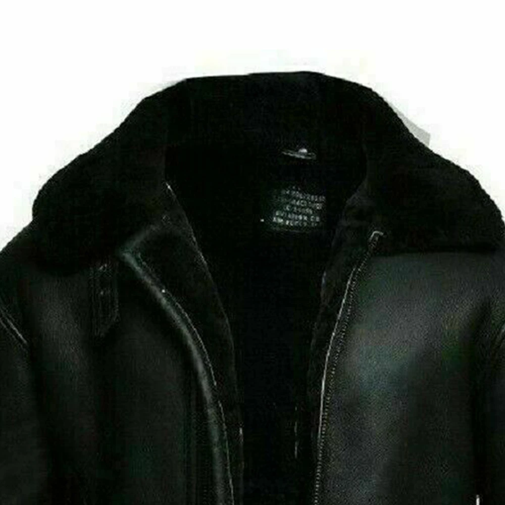
wholesale Custom Shearling fleece jacket man With Custom Logo 