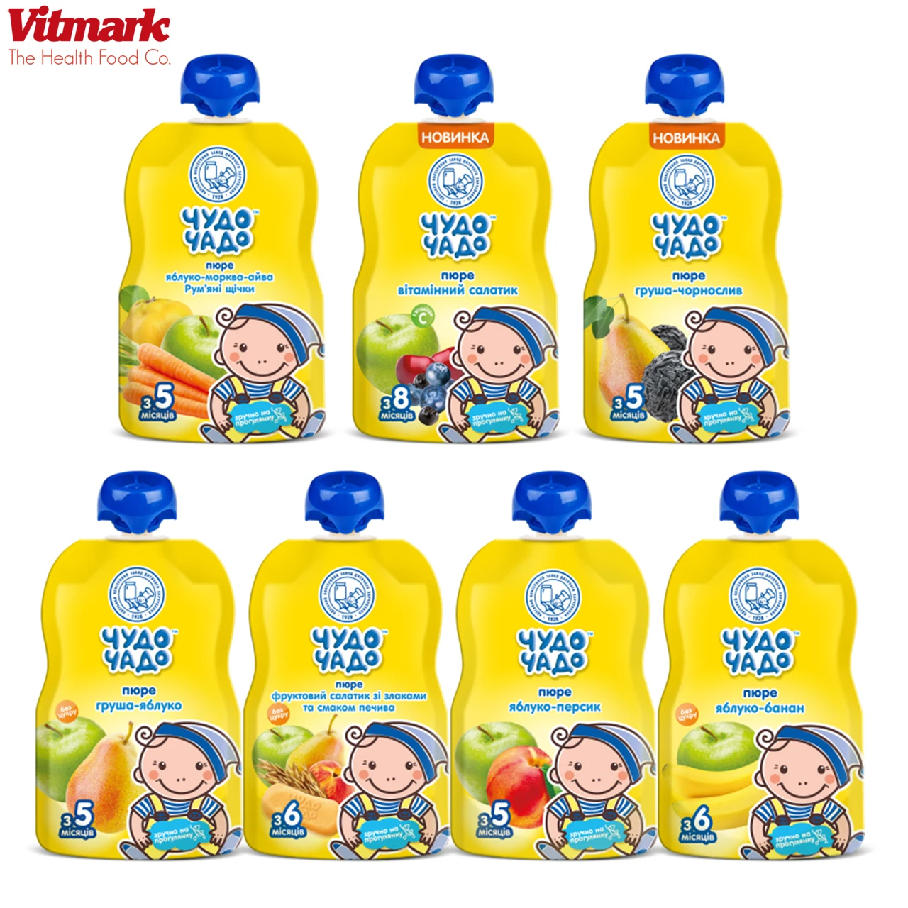 
Fruit puree - Chudo-Chado - Baby food 