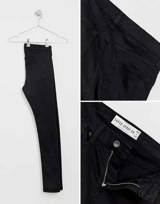 Оптовая продажа джинсовые мужские черные джинсы 100% хлопок Мужская в дырочку зауженные искусственно состаренные fit Брюки-карандаш Мужские Разорванные черный сшитые Эластичные Боковые ленты