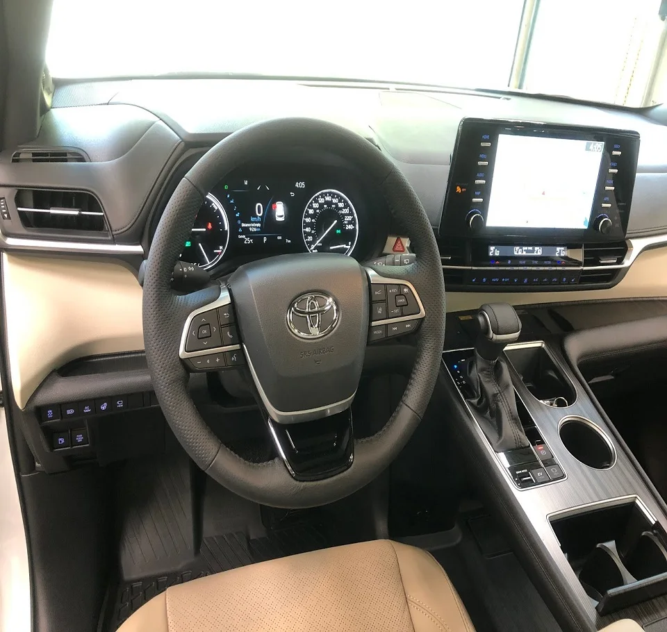 Подержанный интерьер Шато для Sienna Hybrid Limited С оттоманными сиденьями 2020 2021