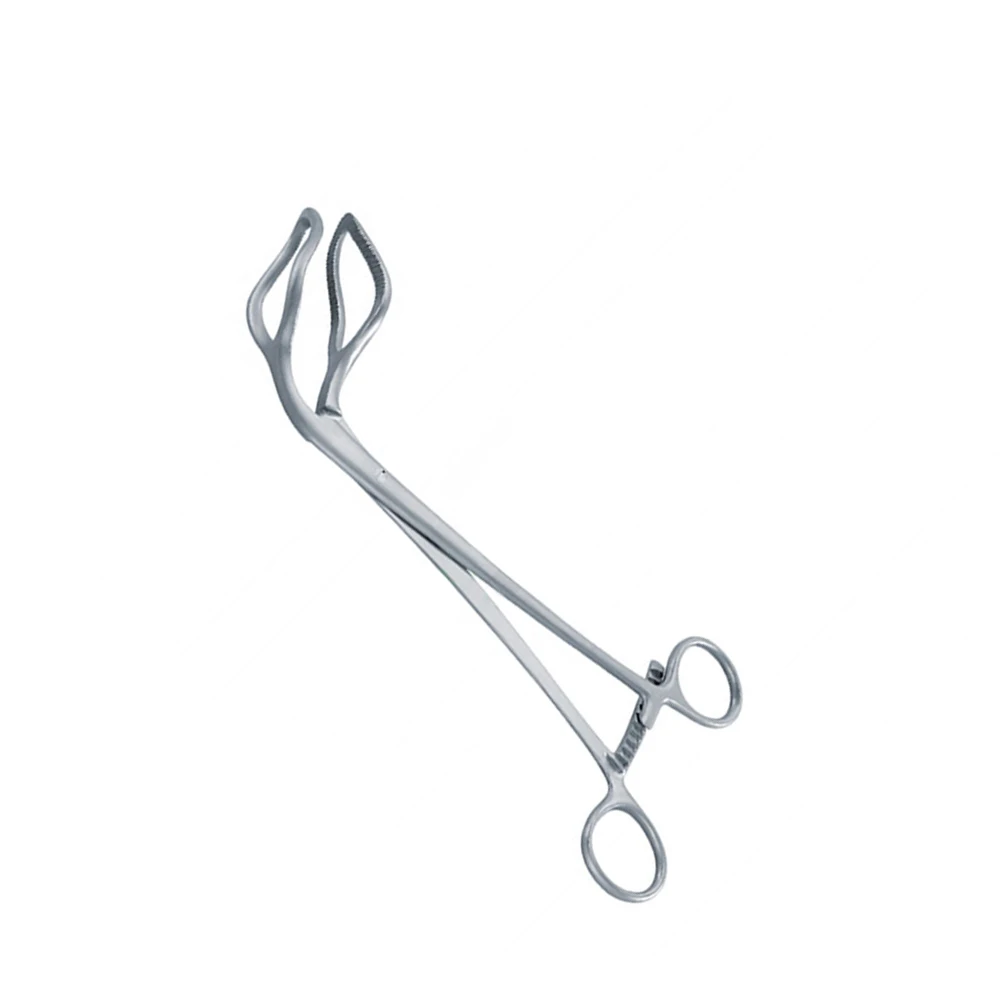 Профессиональные щипцы для матки из нержавеющей стали 230 мм 9 гинекологических и акушерских инструментов