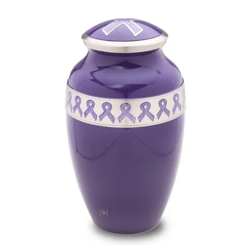 Latest Adult Classic High-Capacity 220 Cu Metal Cremation Urn for Niche Columbarium for Human Ashes