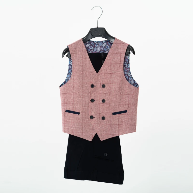 Детские костюмы с жилетом/костюм с жилетом для мальчиков, Безразмерные цвета, спортивный стиль/костюмы для выпускного вечера, официальное платье для церемоний