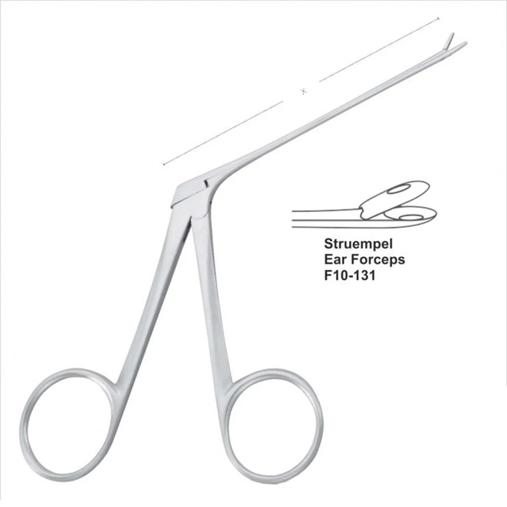 German Stainless Steel ENT Forceps /Throat ENT Forceps Made Stainless Steel