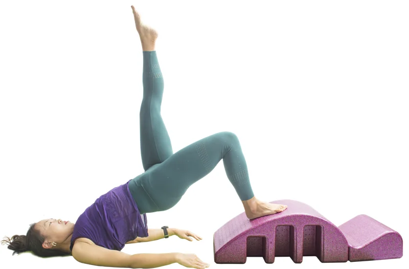 
Pilates Yoga Wedge Spine Corrector Back Pain Relief Massage Table Fitness Equipment Cervical Correction Kyphosis Yoga Foam Arc 