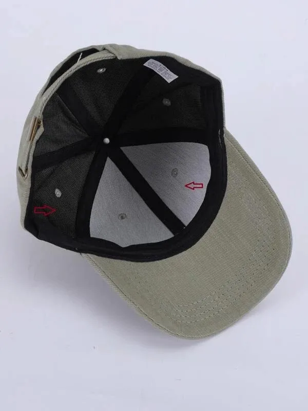 Men Letter Embroidered Baseball Cap 6 Panel High Quality Custom Made Logo Embroidery Wholesale OEM Manufacturer Sports Cap