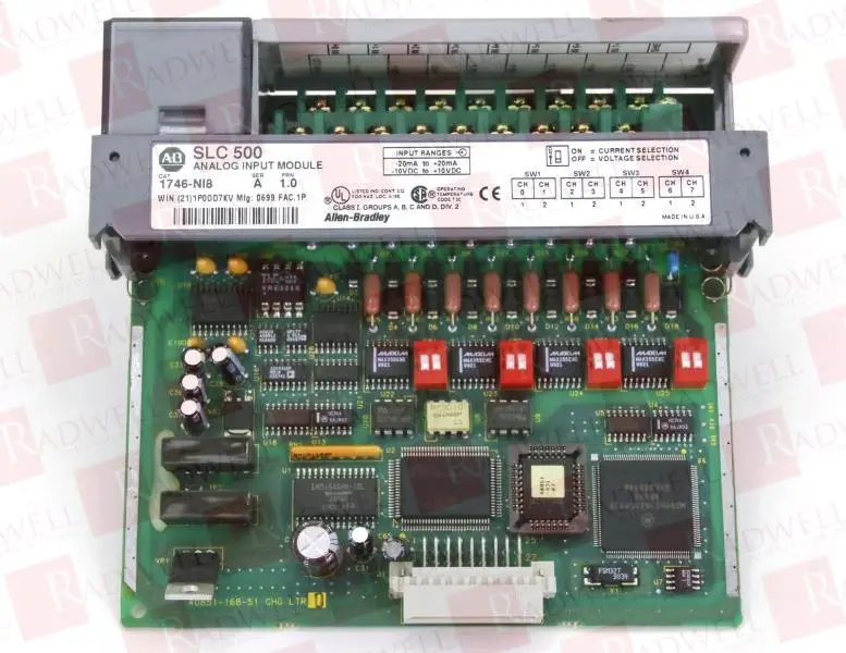 Allen Bradley 1746-NI8 Surplus Never Used in Box (8) Analog In For Programmable Controller Cheap PLCs Controller