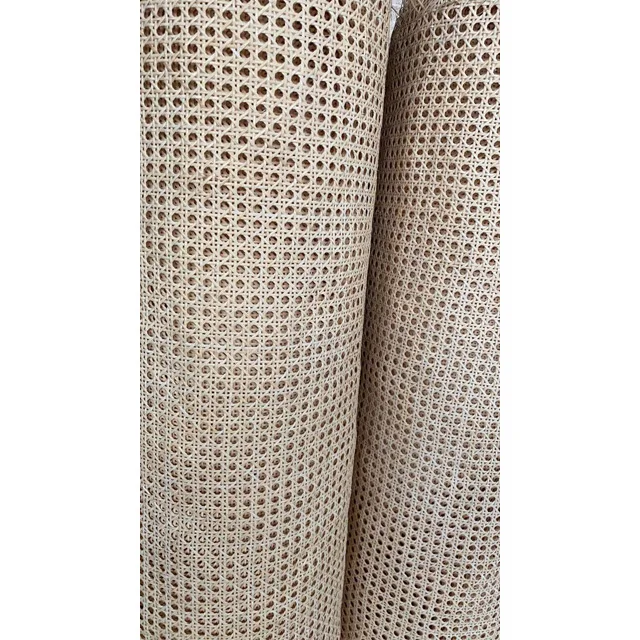 
Roll Natural Mesh Furniture Bleached Square Woven Rattan Cane Webbing rattan cane furniture 