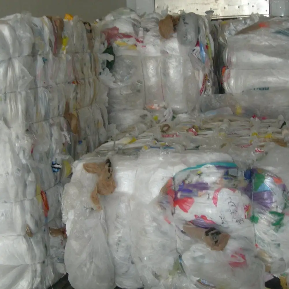 LDPE Bag Best Price Waste Clear Recycled Plastic Roll Bales LDPE Agriculture Film Scrap wholesale supply recycled plastic scrap