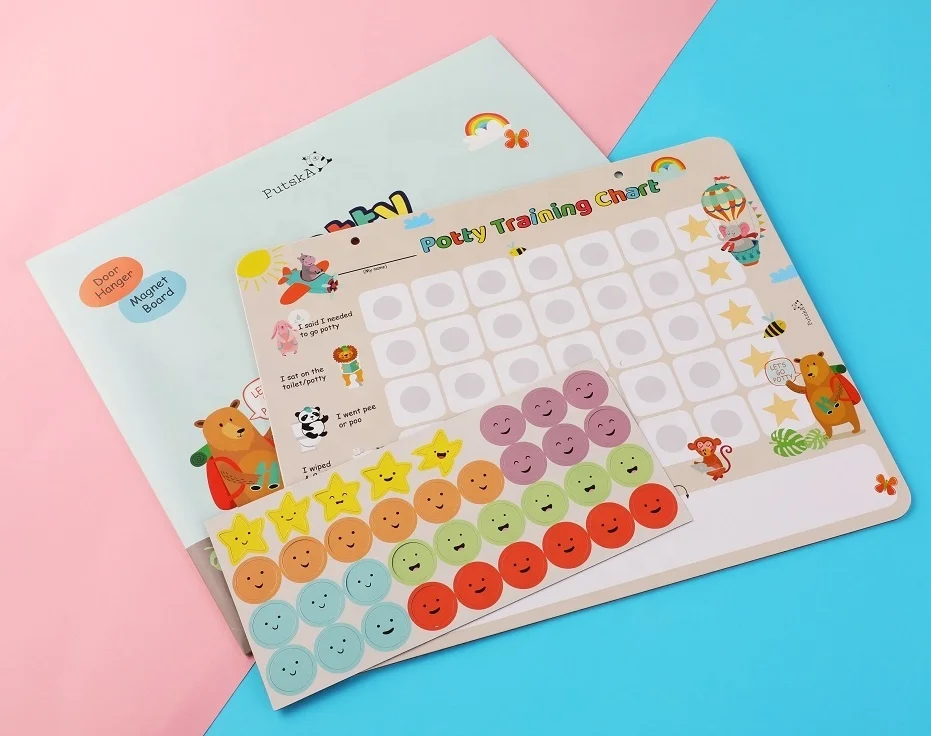 Magnetic dry erase board Children Training Erasable Chart,door hanger  Dry erase magnet board for Kid