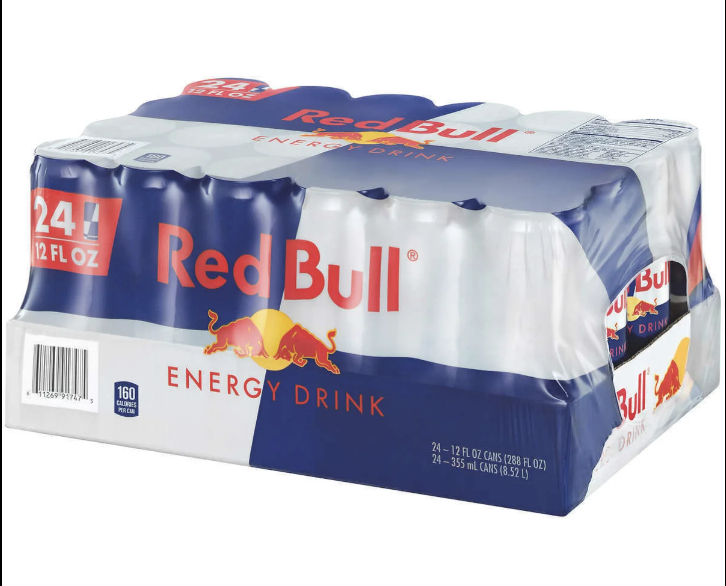  Энергетический Напиток RED BULL без сахара. в
