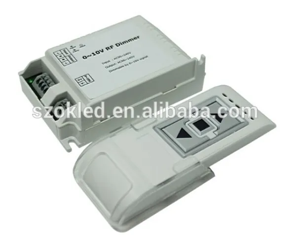 AC90-240V (50 гц/60 гц) радиочастотный беспроводной 0-10 в диммер светодиодный пульт дистанционного управления светодиодами