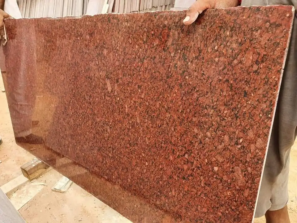 
At a Bargain Price on Ruby Red Black Granite Kitchen Slab Big Slab Polished Stairs Corridor,apartment Lifetime Modern 