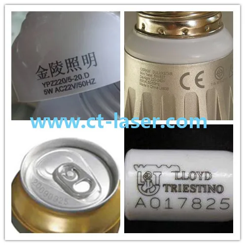 20 Вт 30 Вт 50 Вт лазерная печатная машина с логотипом, волоконно-лазерная маркировочная машина с источником raycus