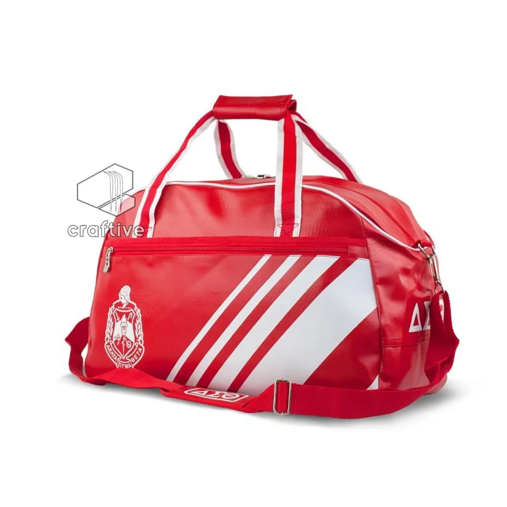 Delta Sigma Theta Leather Duffle Bags
