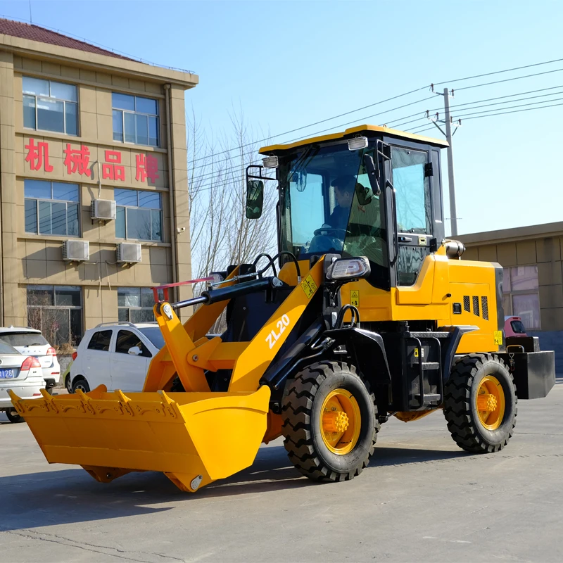 Good Quality SHANDING Mini Wheel Loaders ZL20 With CE