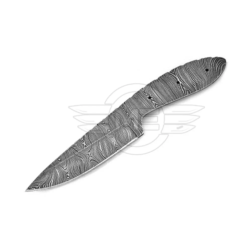 
Custom Damascus Handmade Hunting Blank Blade Knife 