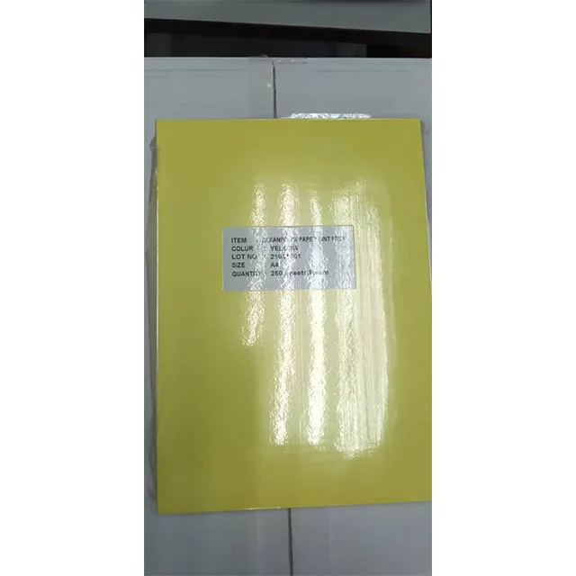  Бумага A5 Cleanroom желтая цветная бумага без ворса пыли специальная