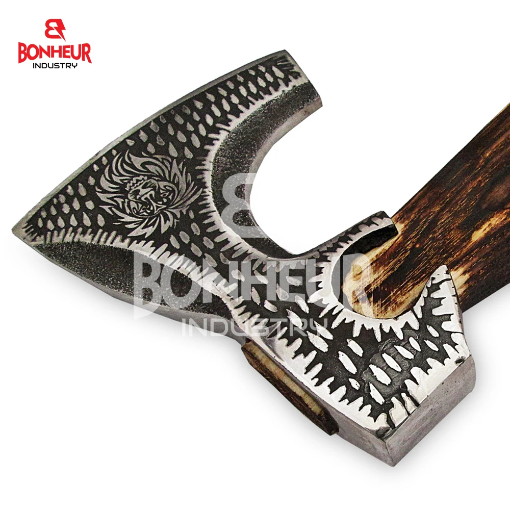 Ручная ковка линия Вытравленный топор из высокой D 2 высокоуглеродистой стали