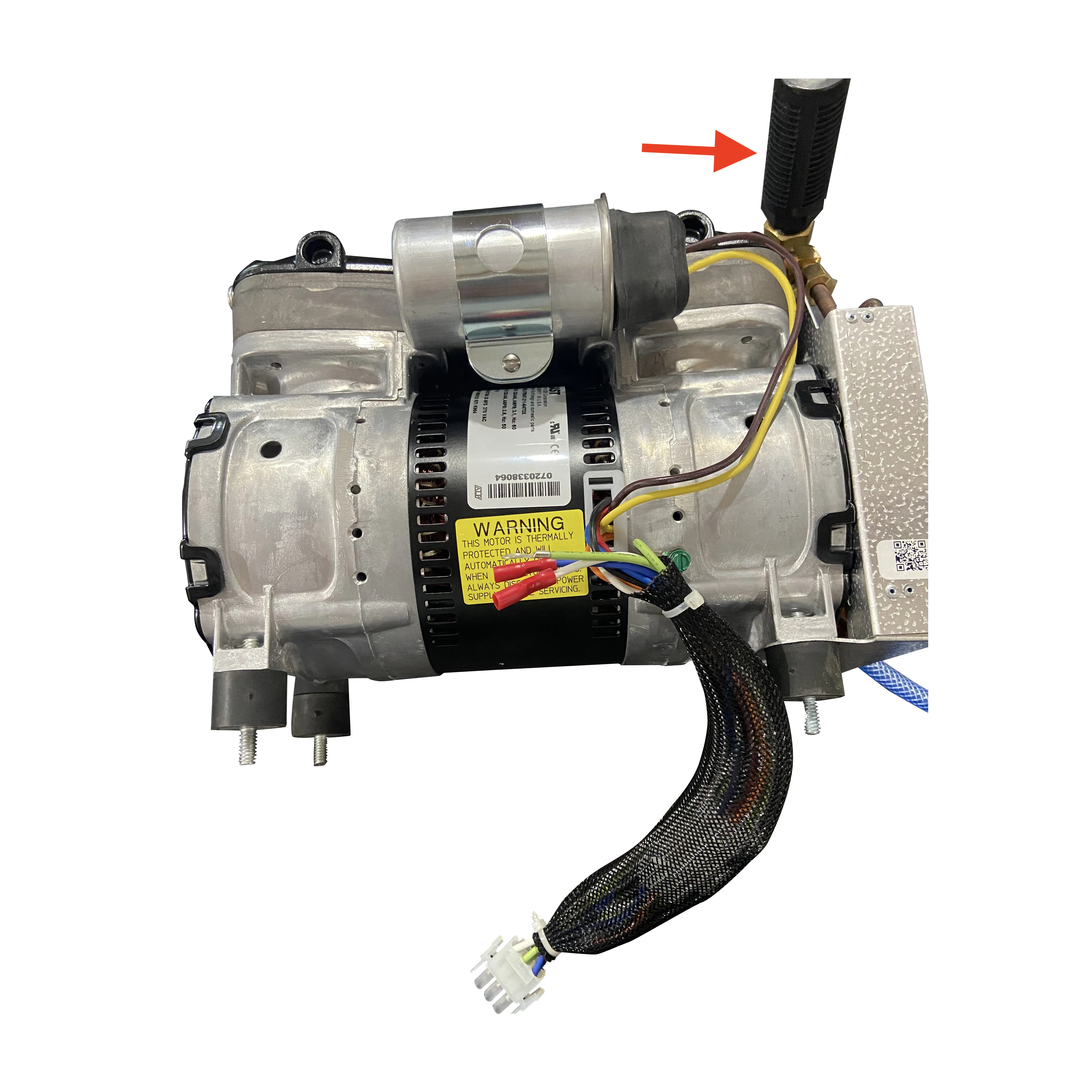 
Flame Resistant Muffler With Brass Fitting 