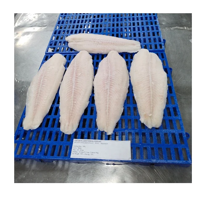 
Вкусные Замороженные Pangasius bocourti/ Pangasius Hypophthalmus филе рыбы хорошо Обрезанные вьетнамские местные деликатесы 