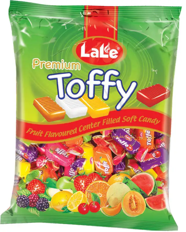  Мягкие фруктовые конфеты MINI TOFFY с центральным заполнением похожие на DAMLA
