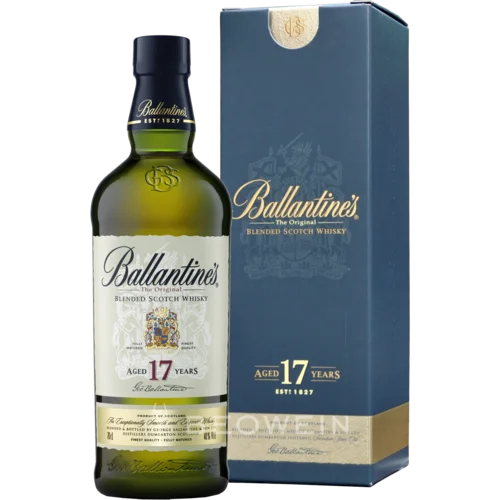 AUTHENTIC 12YRS 75CL 40% VOL. LUXURY WHISKY BALLANTINES FROM SCOTLAND