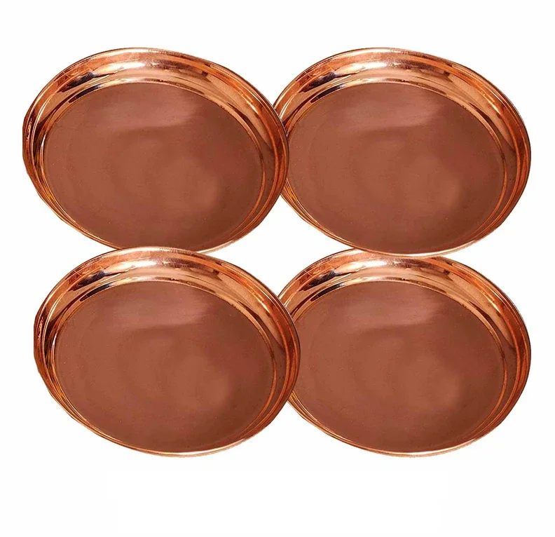 Традиционная кухня специальная медная тарелка из меди