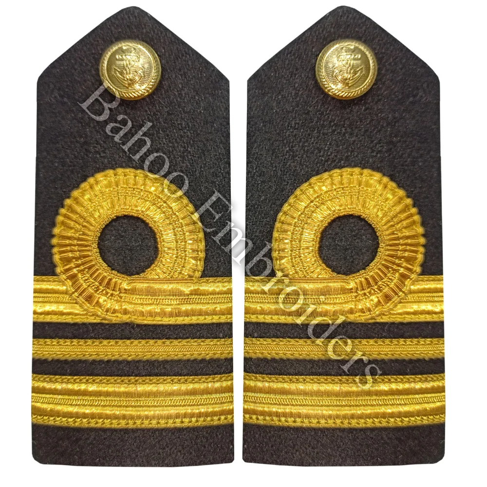 Лейтенант-командир (LT CDR) -Наплечная доска эполета-значок Королевского флота