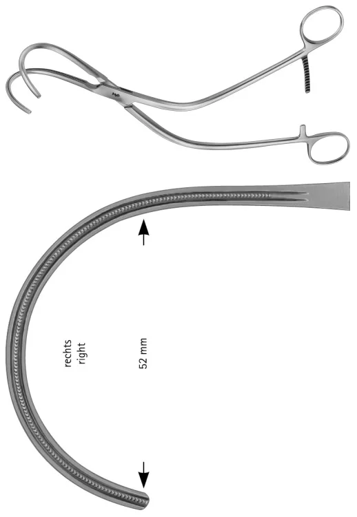 Atraumata Aorta Anastomosis Clamps Surgical Instruments Nerve and cardiovascular Debakey Forceps