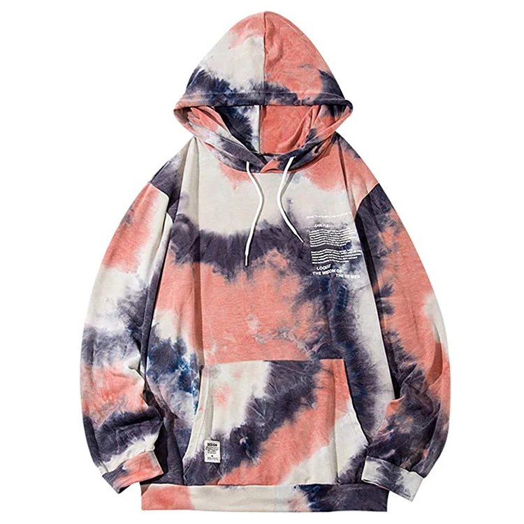 
Custom Oversized Popular Pullover Tie Dye Hoodies Women 