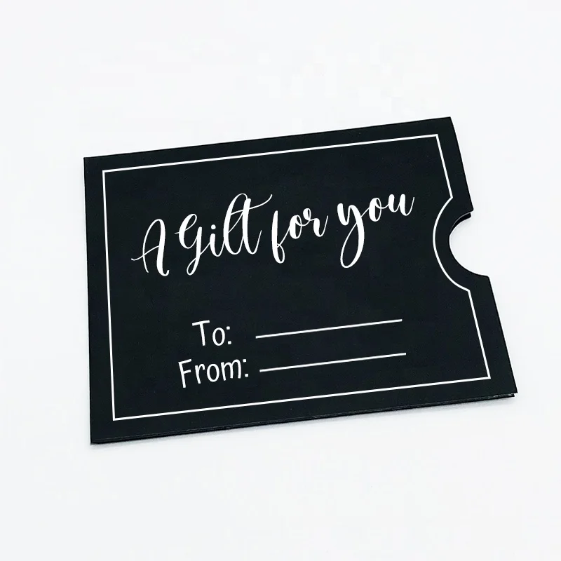 Hotel Key Credit Card Protector Holder Mailer Paper Envelope Gift Card Sleeve