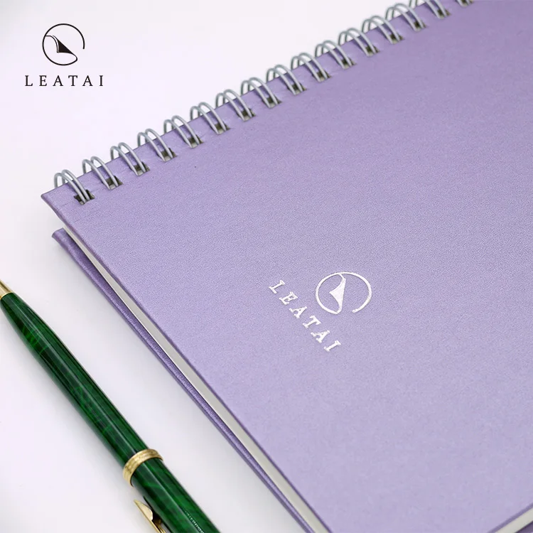 Best sell luxury self care pink wire-o planner