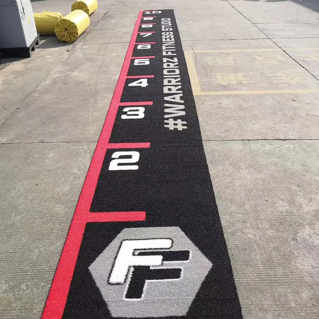 
Foam padded synthetic sports/gym turf in stock 