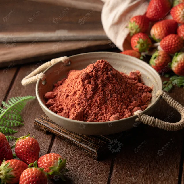 Tropical Fruit Extract For Ice Cream Organic No Preservative Special Taste Strawberry Fruit Powder From Thailand