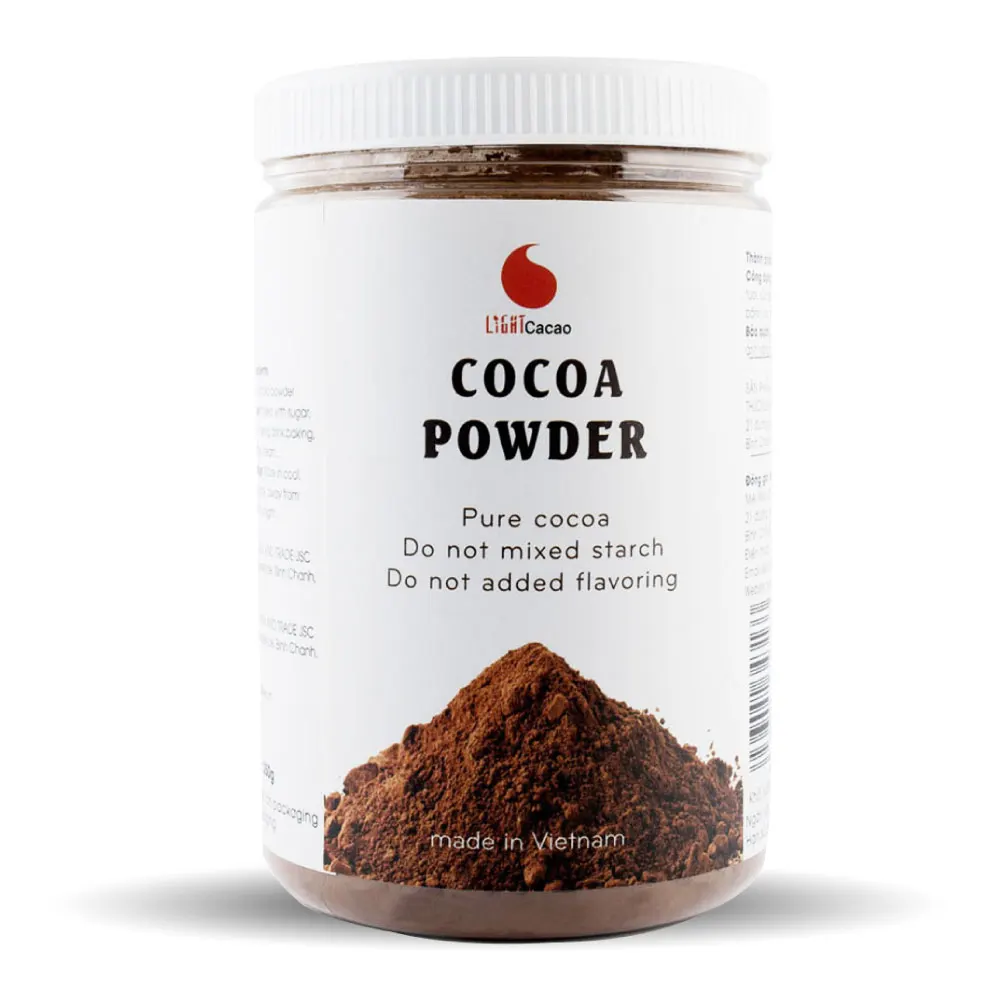 
 Cacao3 в 1 Кокосовая банка 100 и какао-порошок, натуральные ингредиенты от вьетнамской компании, 350 г 0, содержание какао, шоколад, вкус сырой 7 дней  