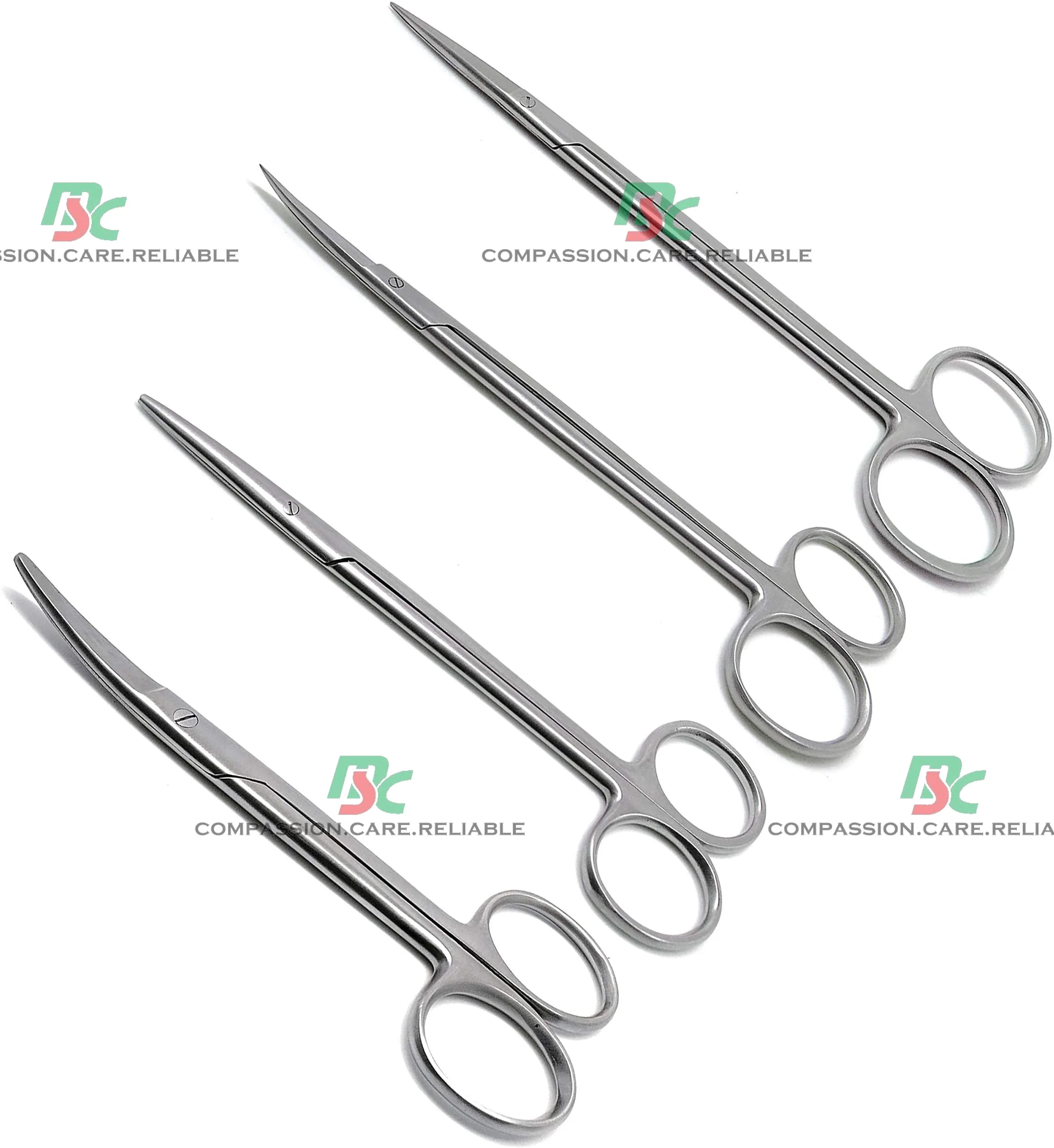 
Metzenbaum Scissors 14.5cm Straight Curved Surgical Scissors Medical Equipment 
