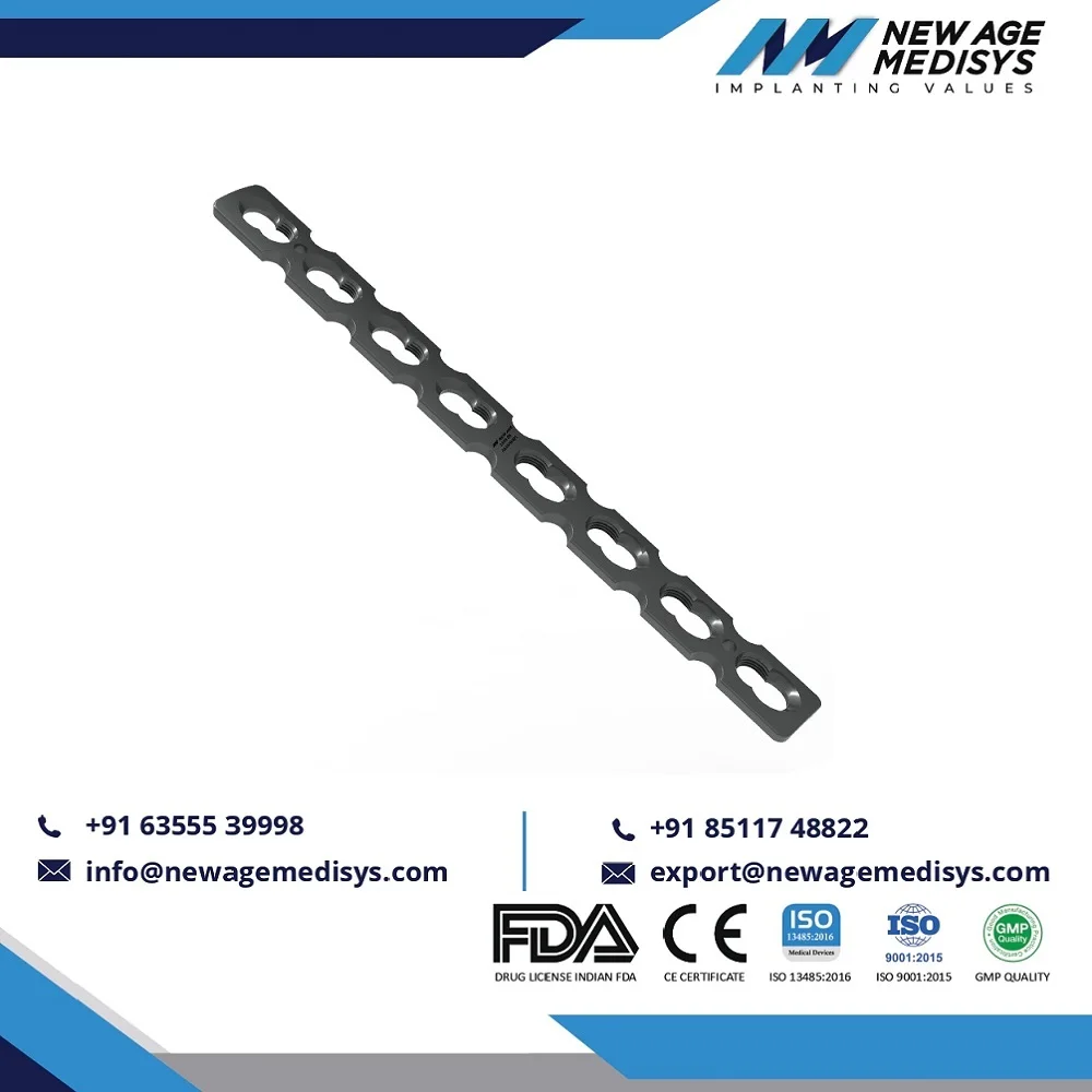 
Great New Design Titanium Manufacture Of Surgical Implants Locking Reconstruction Plate 3.5mm Titan Grey Grade B 