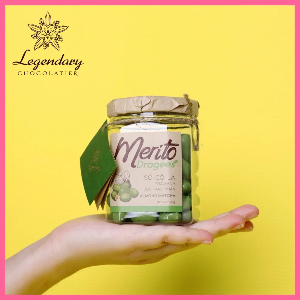 Best Seller Matcha Chocolate with Almonds Inside milka Viet Nam Good for Your Health and Family 5 Years Experience